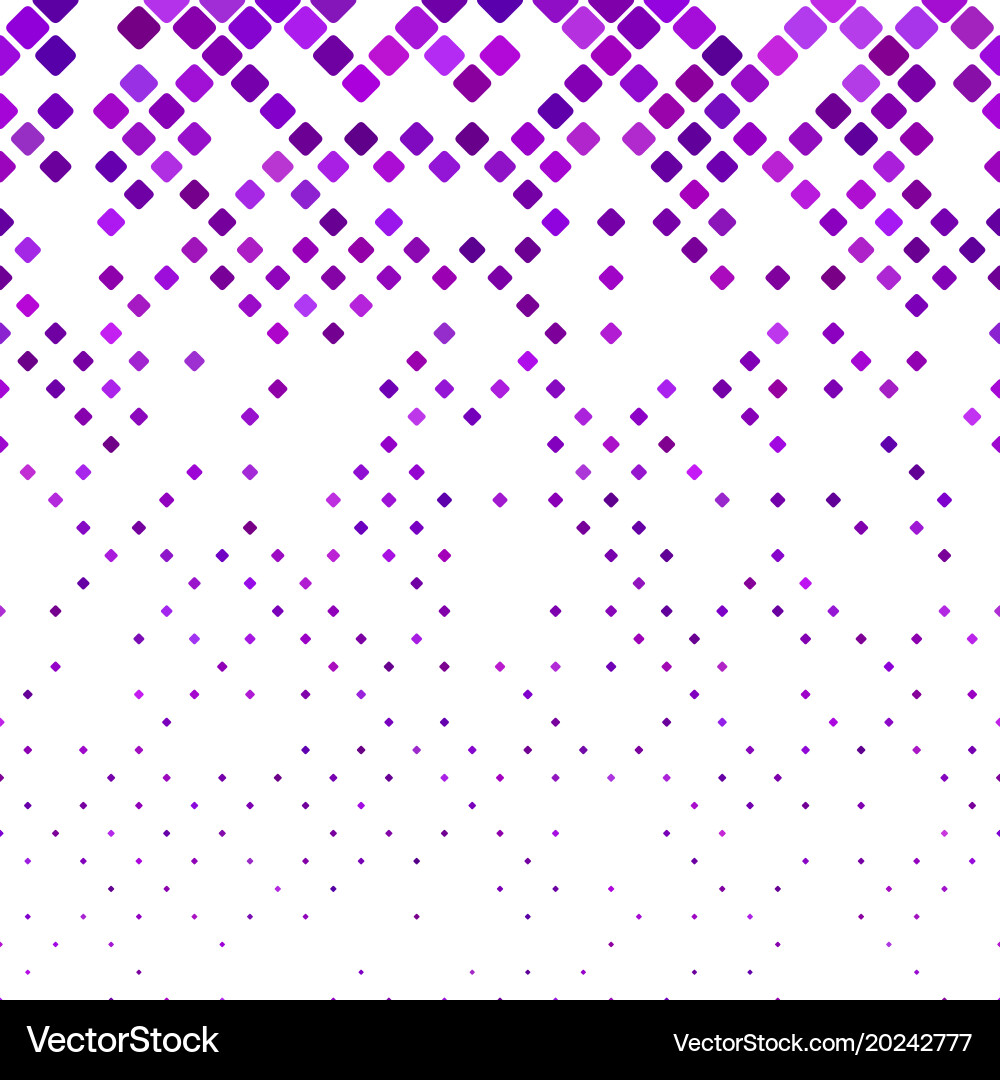 Color abstract diagonal square pattern - tile vector image