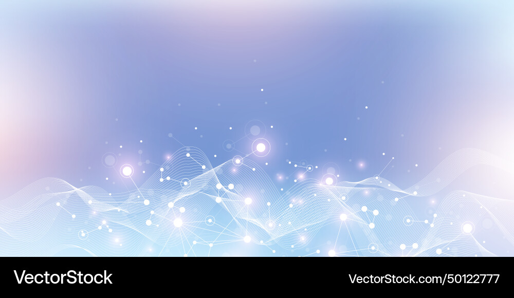 Global network connection banner design template Global network connection banner design template Vector Image