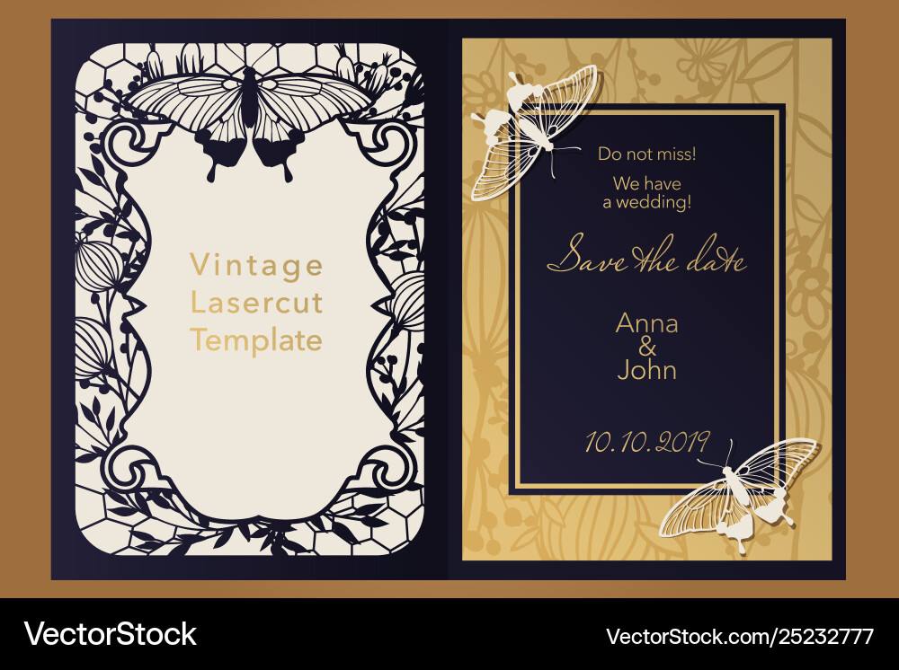 Laser cutting paper for weddings floral design Laser cutting paper for weddings floral design vector image