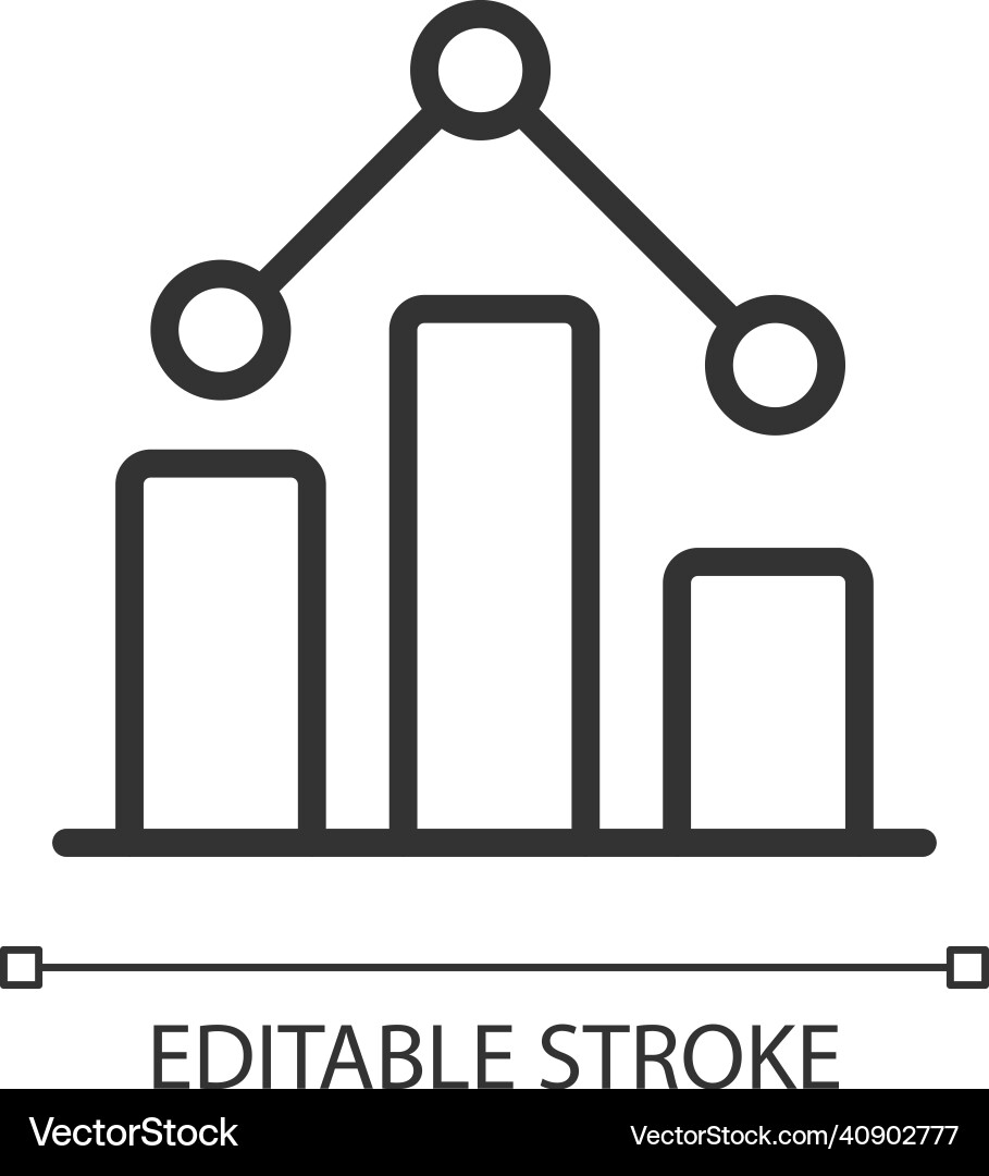 Regression im Data Mining linearen Pixel perfekt Regression im Data Mining linearen Pixel perfekt vektorbild