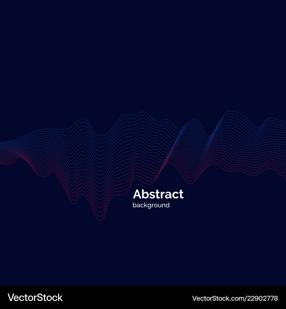 Abstract background with a colored dynamic Vector Image