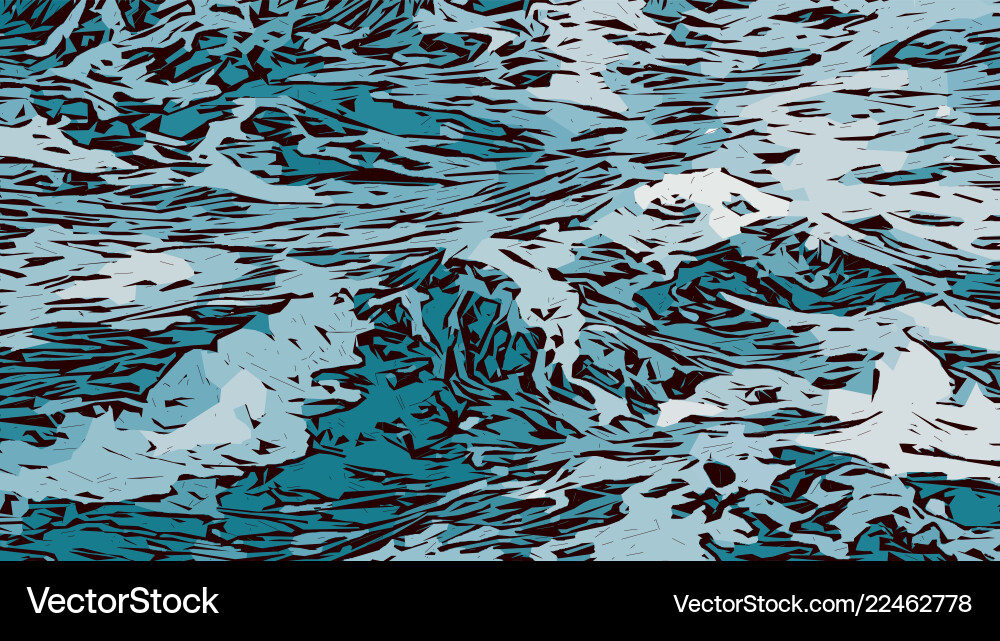 Colourful background wave pattern vector image