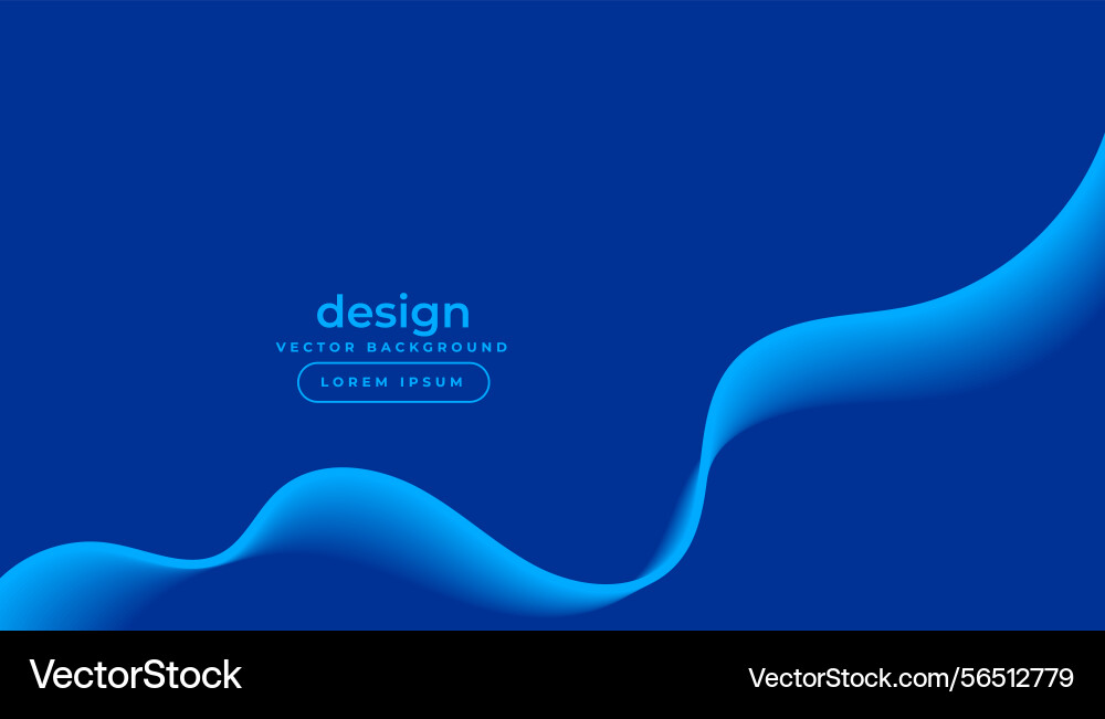 Abstract curvy gradient lines dynamic backdrop vector image