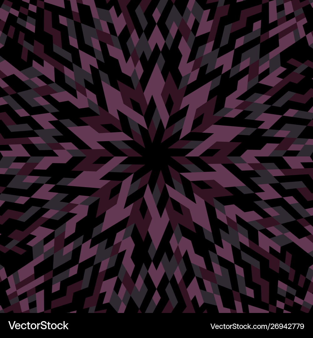 Abstract dynamic hypnotic round mosaic pattern Abstract dynamic hypnotic round mosaic pattern vector image