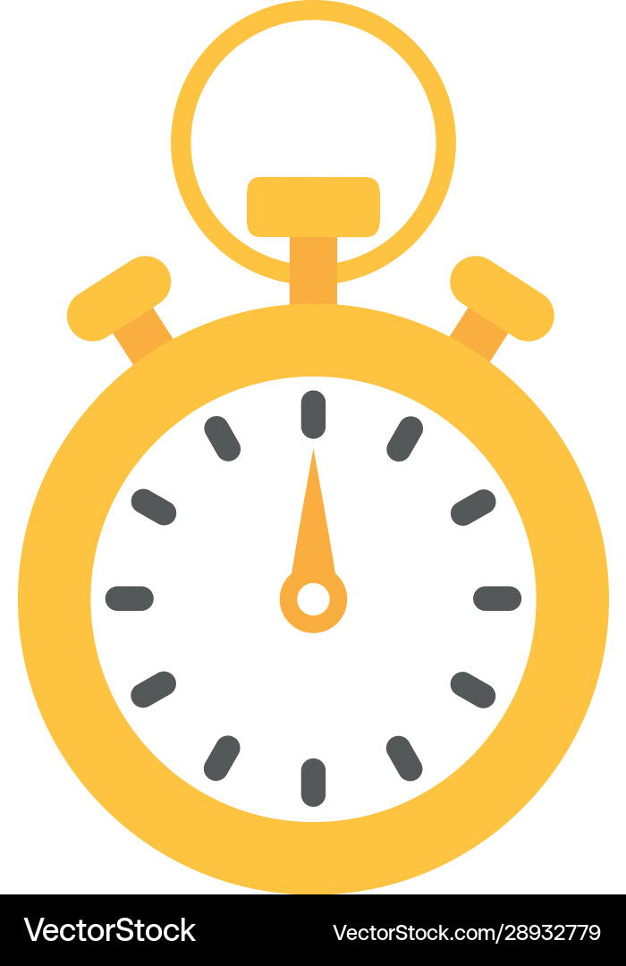 Isolated chronometer instrument design vector image