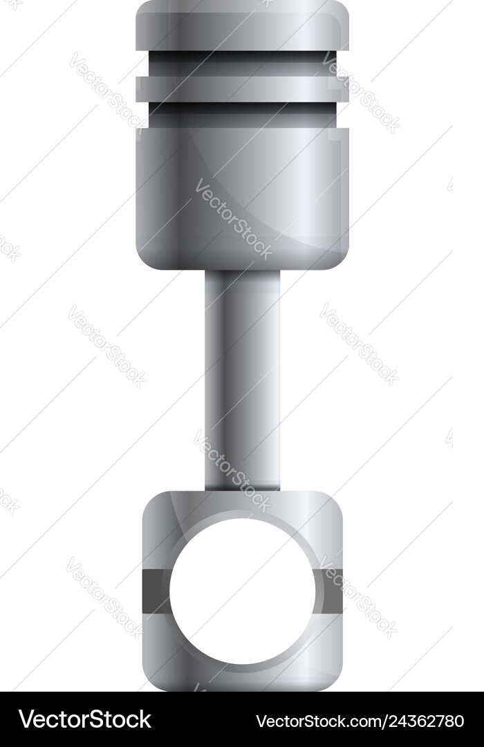 Car motor piston icon cartoon style Car motor piston icon cartoon style vector image
