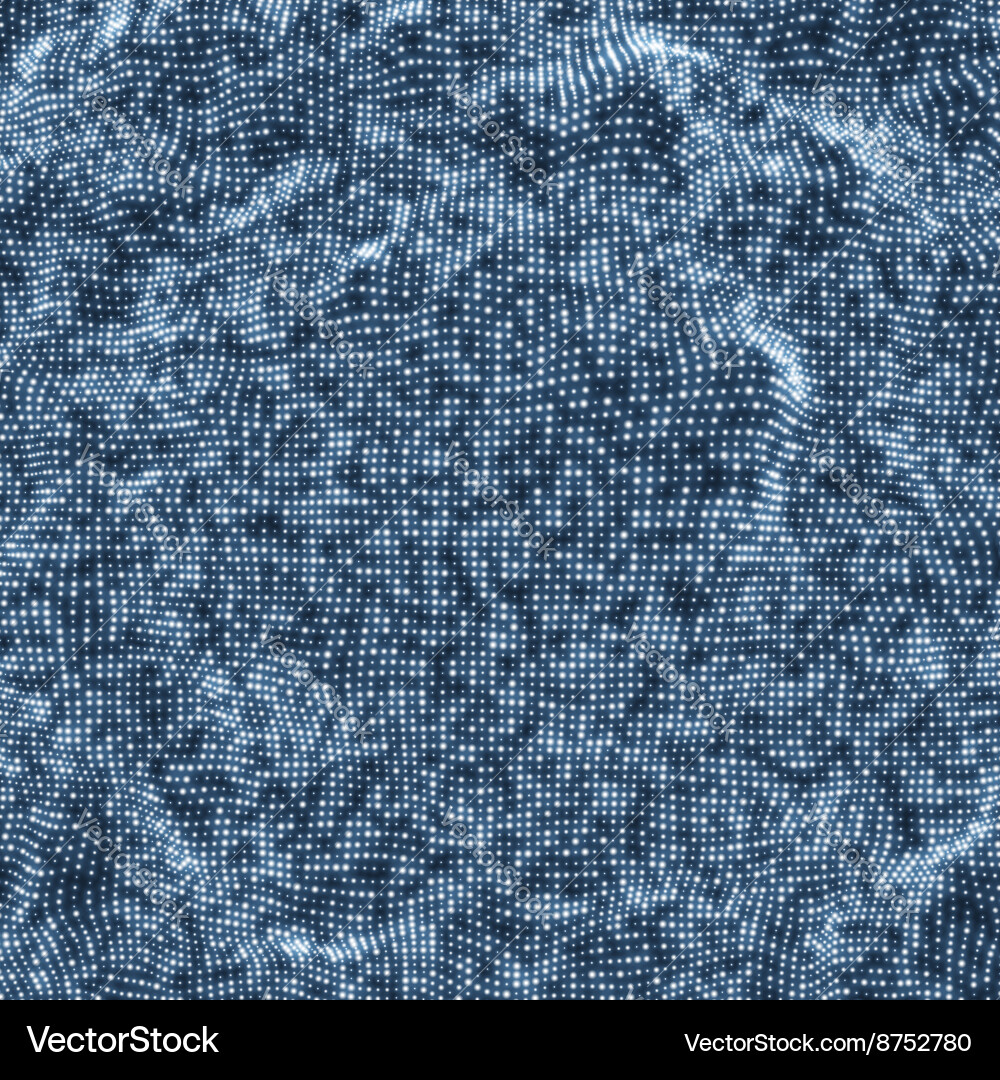 Dynamic Network Grid Abstract Vector Image