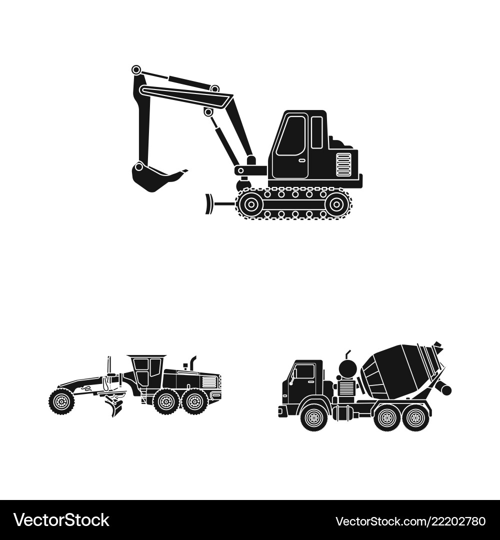 Isolated object of build and construction sign Isolated object of build and construction sign vector image