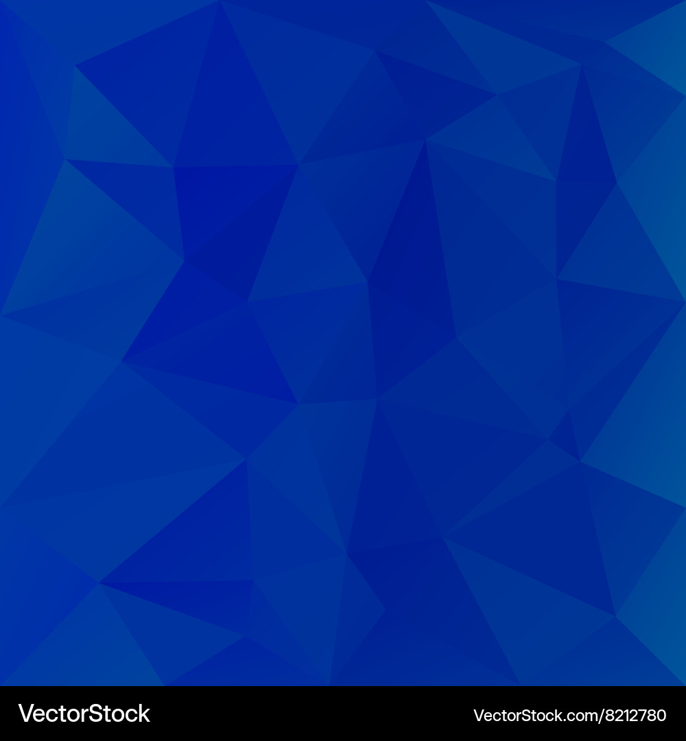 Sky blue abstract polygon triangular pattern vector image