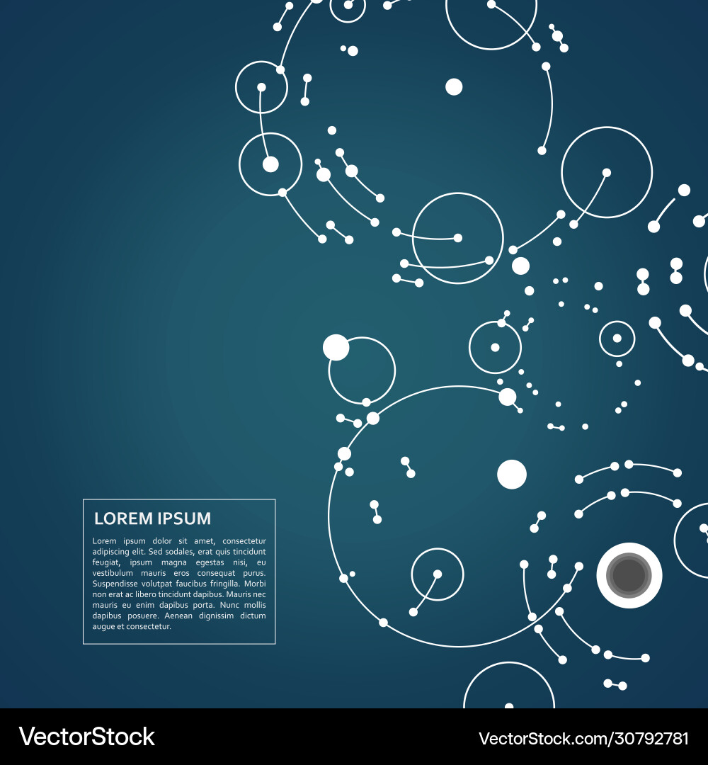 Abstract blue background with overlapping circles Abstract blue background with overlapping circles vector image