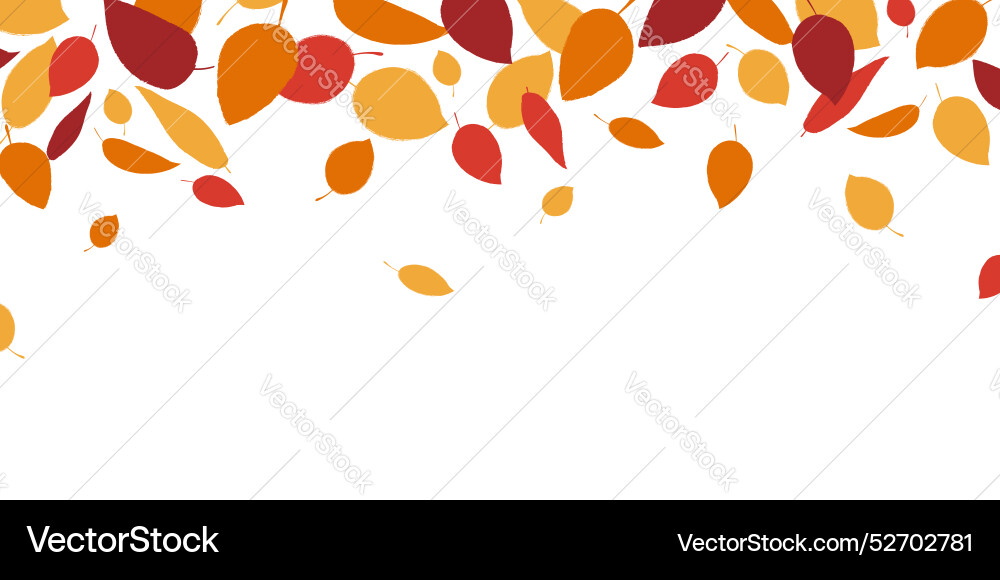 Autumn horizontal background with simple abstract Autumn horizontal background with simple abstract Vector Image