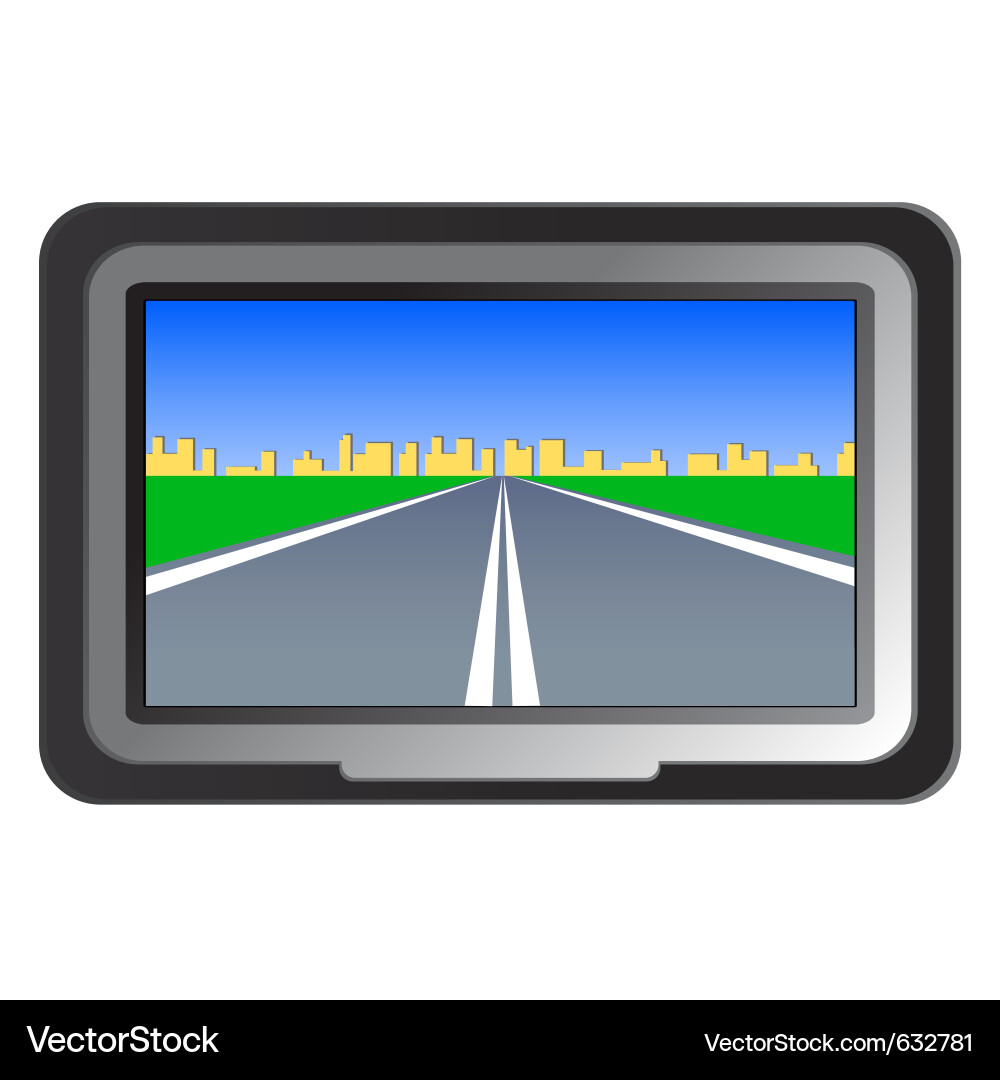 Gps navigation Vector Image