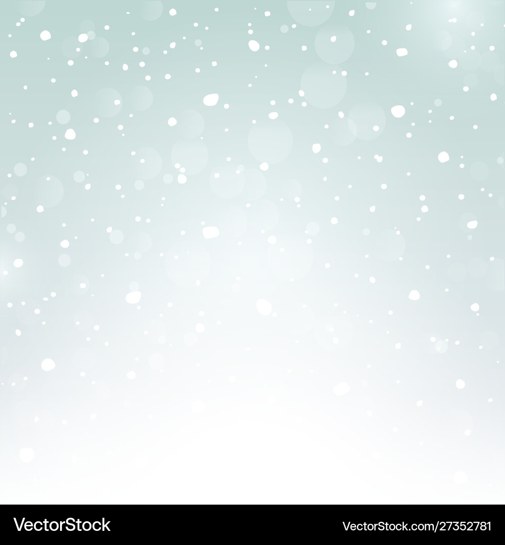 Winter snow on blue background Winter snow on blue background vector image