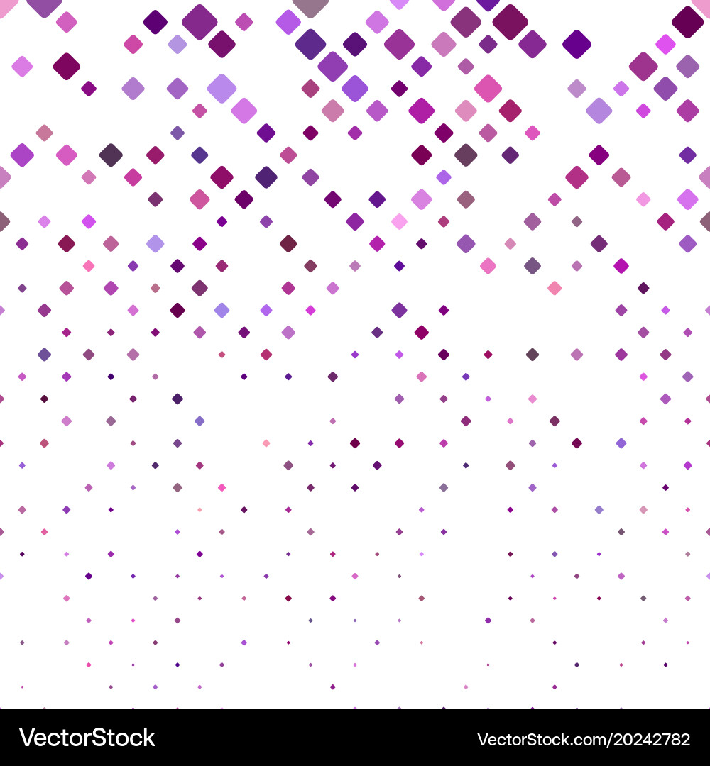 Abstract diagonal square pattern background vector image