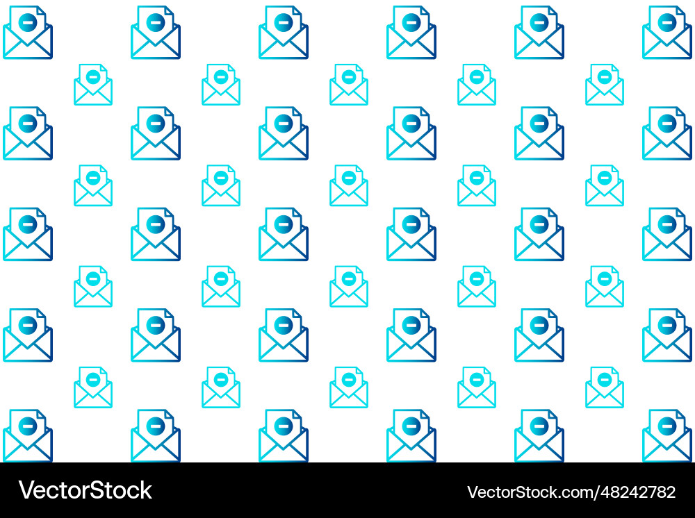 Abstract email unsubscribe pattern background vector image