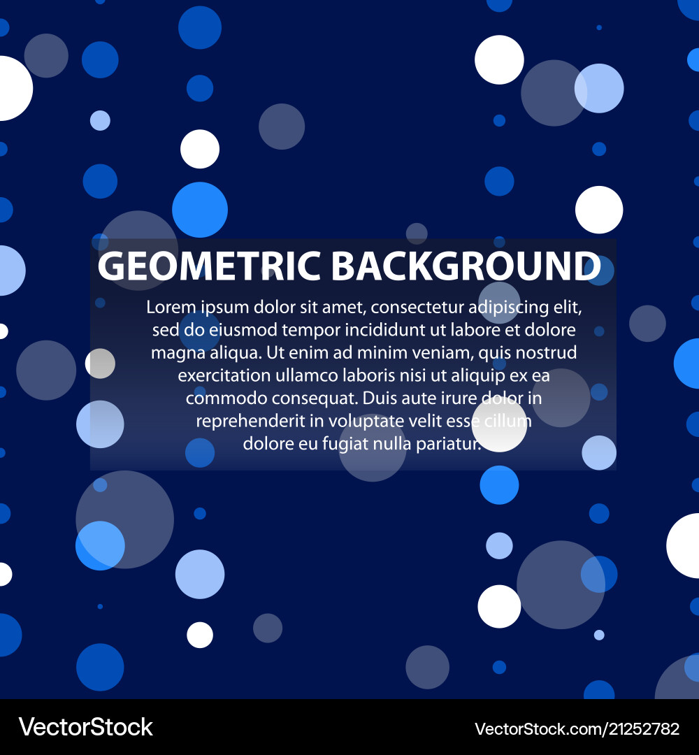 Abstract geometric pattern and background vector image