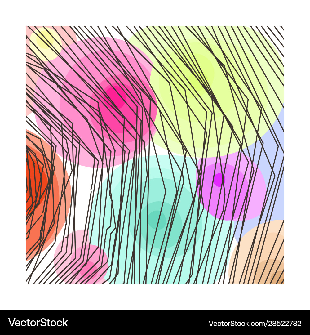 Abstract pattern curved lines grunge boho Abstract pattern curved lines grunge boho vector image
