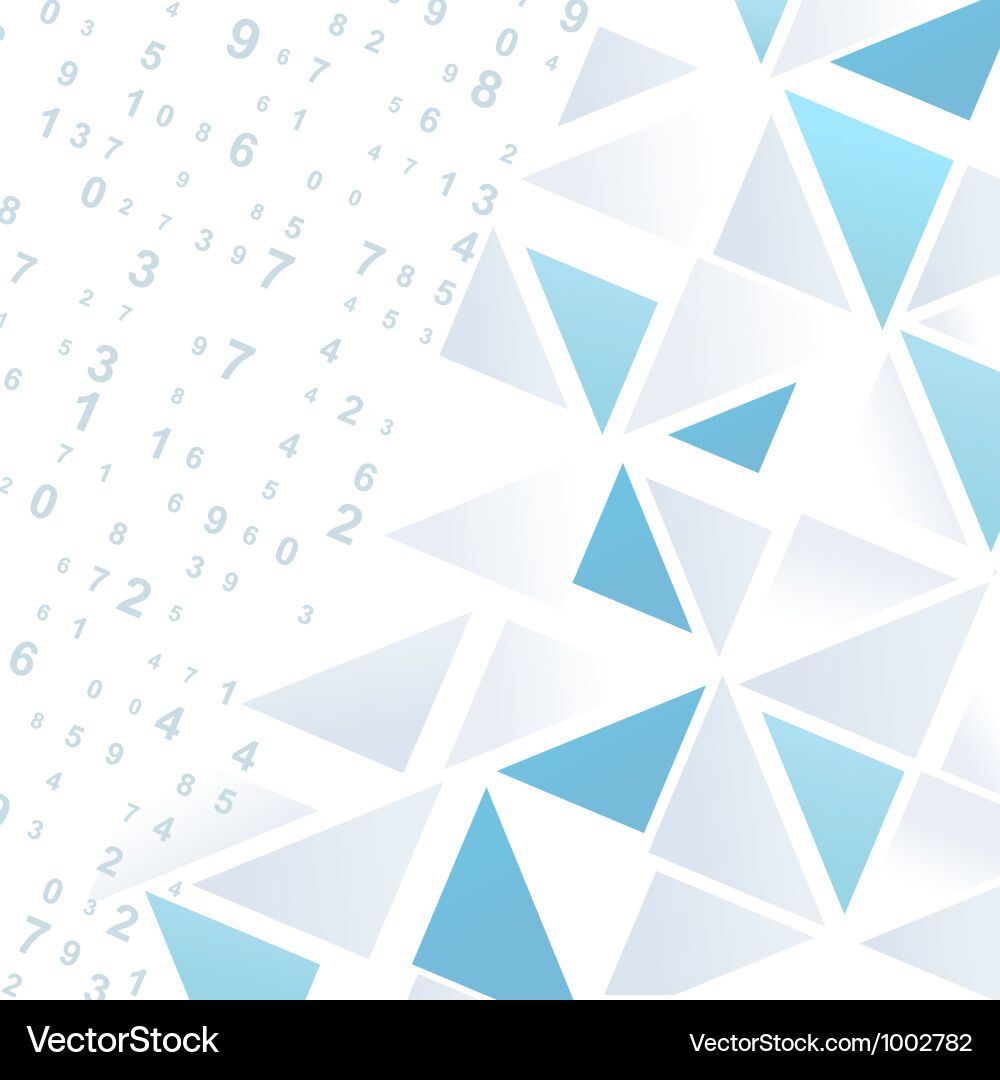 Background a triangle3 vector image