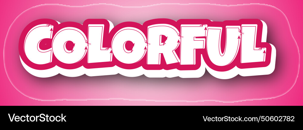 Colorful editable text effect 3d emboss gradient Colorful editable text effect 3d emboss gradient Vector Image