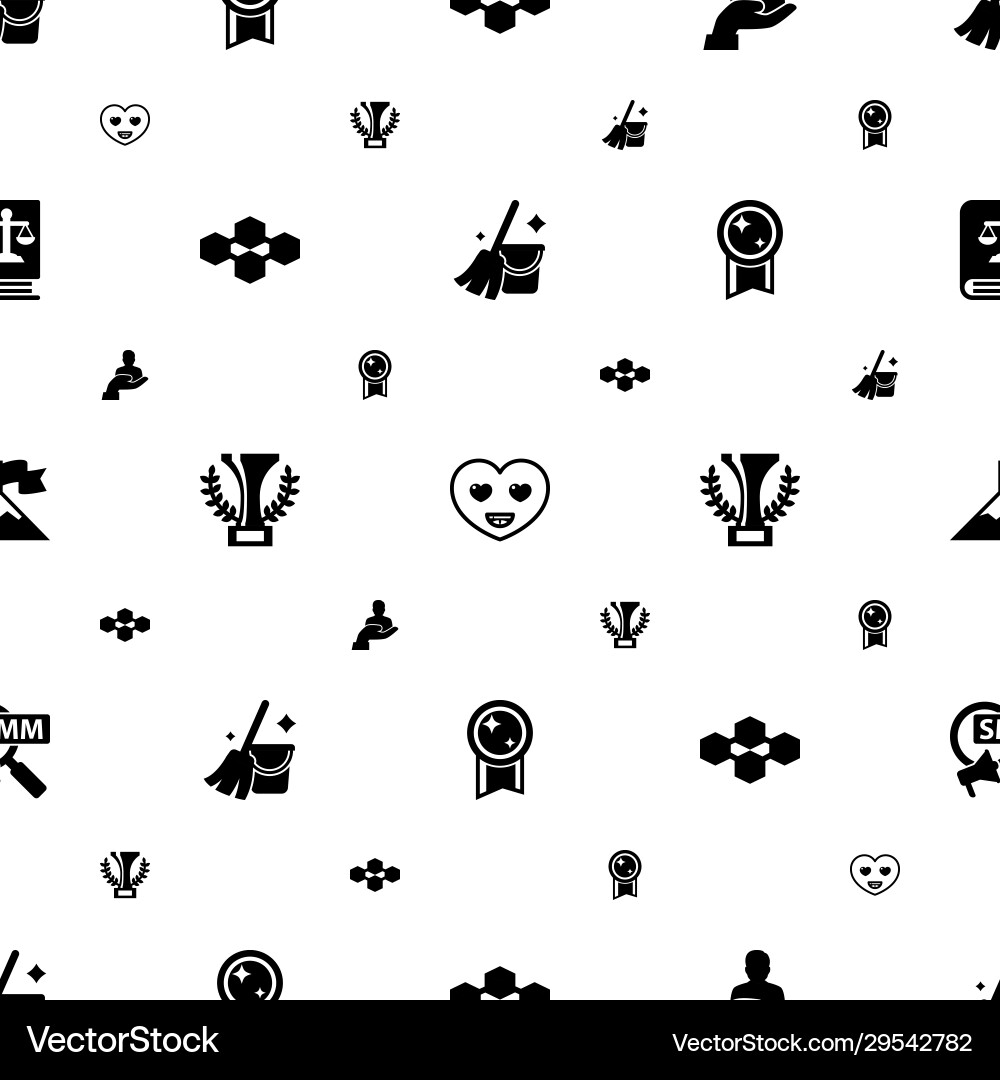 Concept icons pattern seamless included editable Concept icons pattern seamless included editable vector image