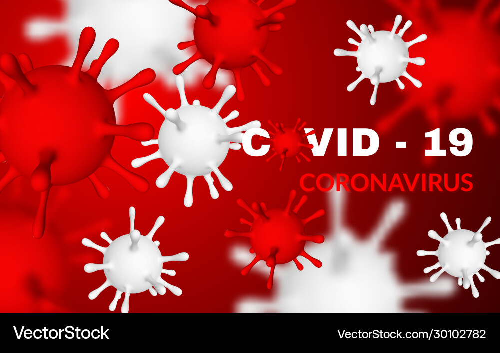 Coronavirus covid19-19 2019-nkov 3d virus unit Coronavirus covid19-19 2019-nkov 3d virus unit vector image