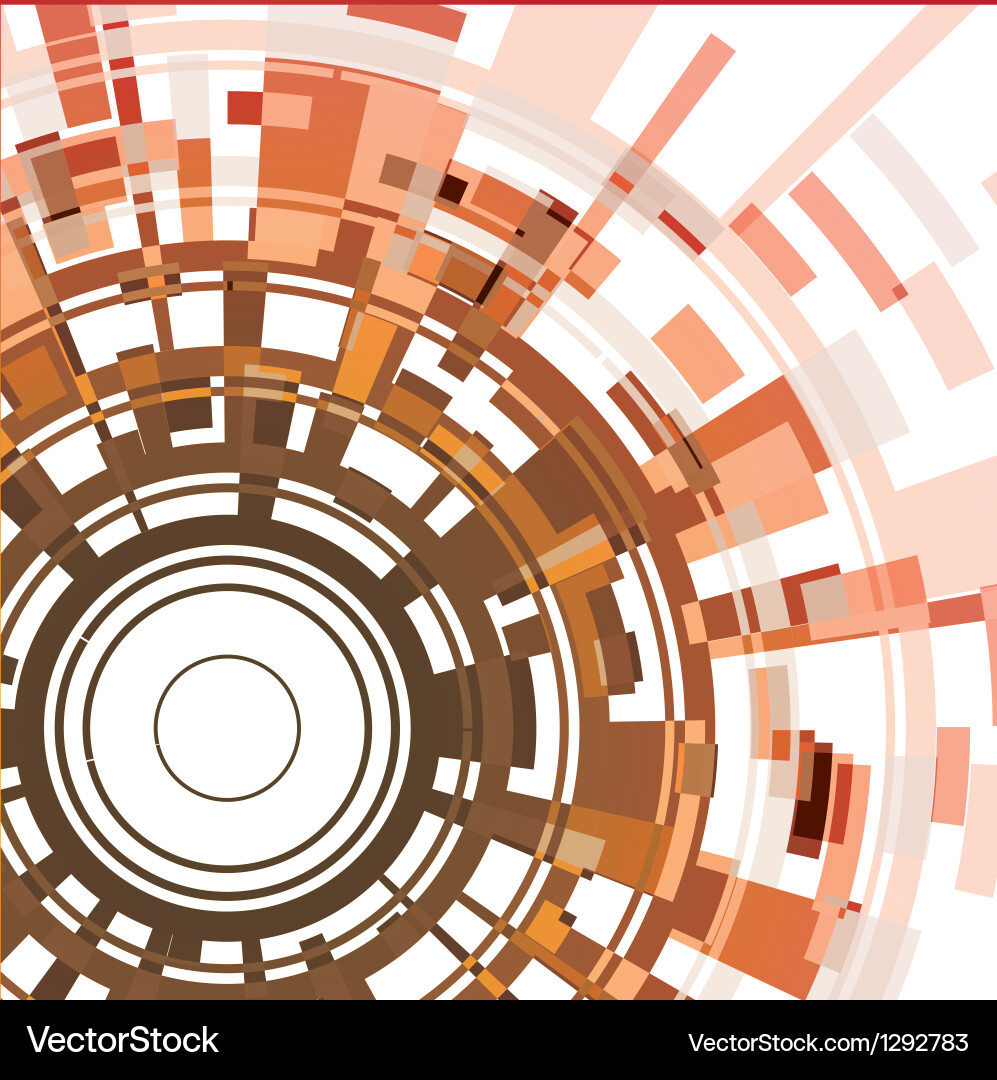 Abstract circle background vector image