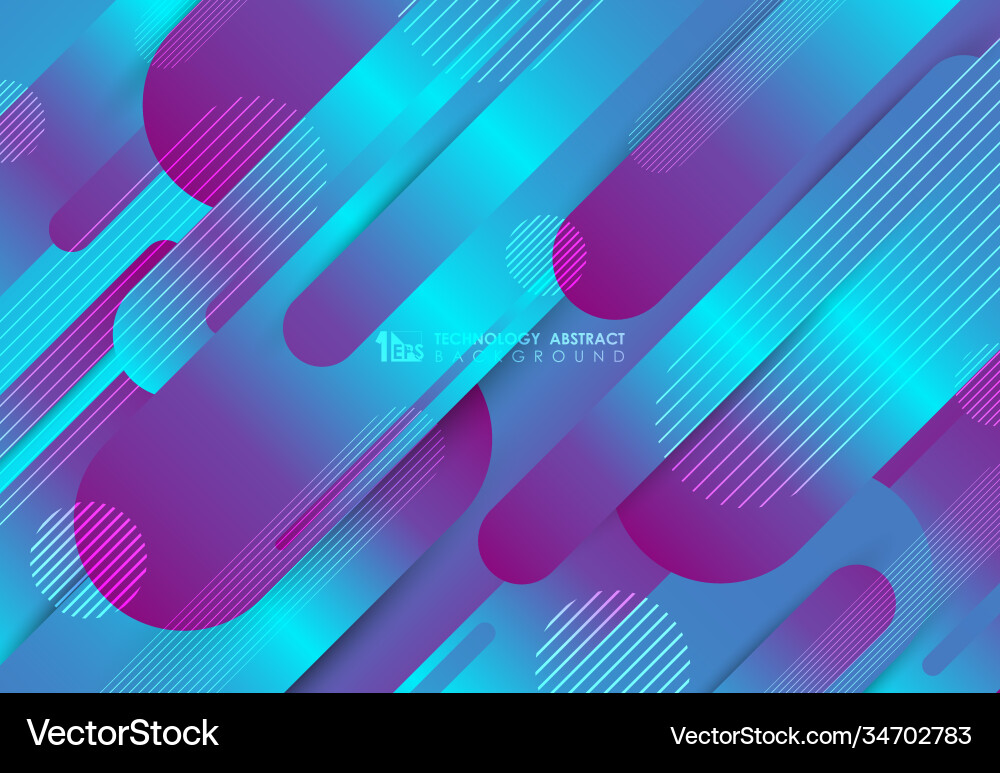 Abstract neon futuristic round line pattern Abstract neon futuristic round line pattern vector image