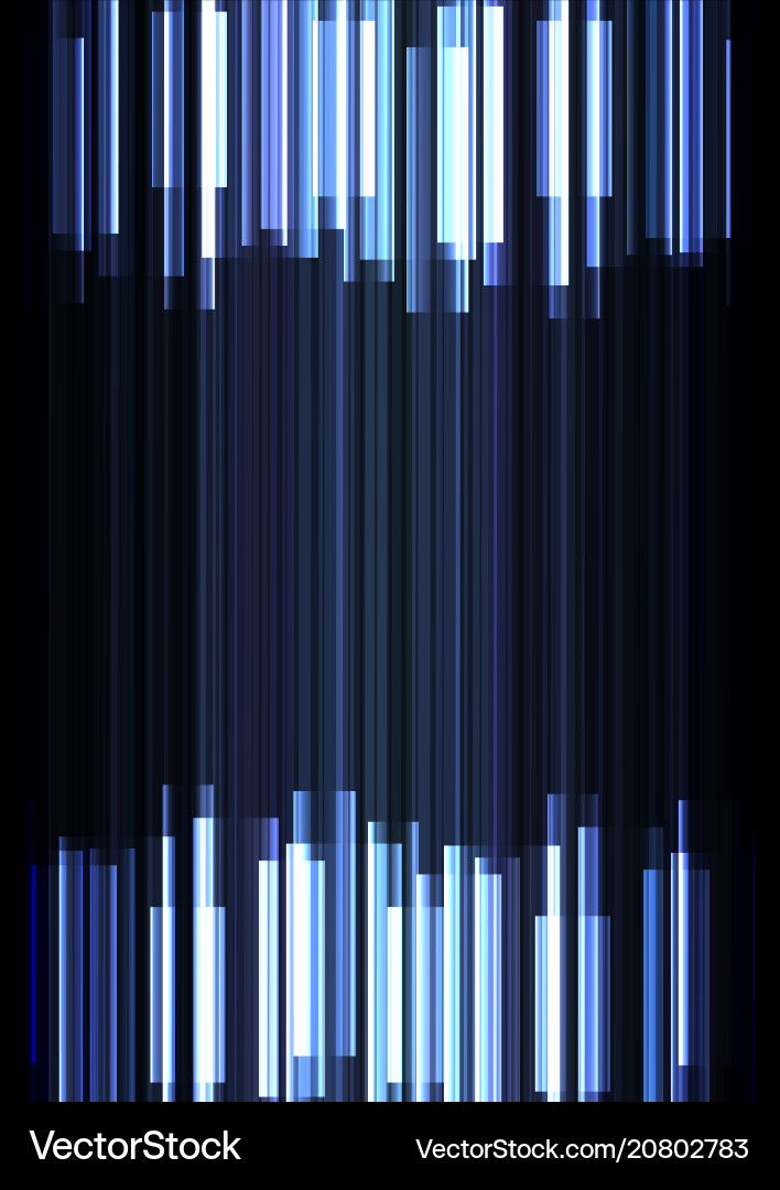 Blue frequency bar overlap in dark background Blue frequency bar overlap in dark background vector image