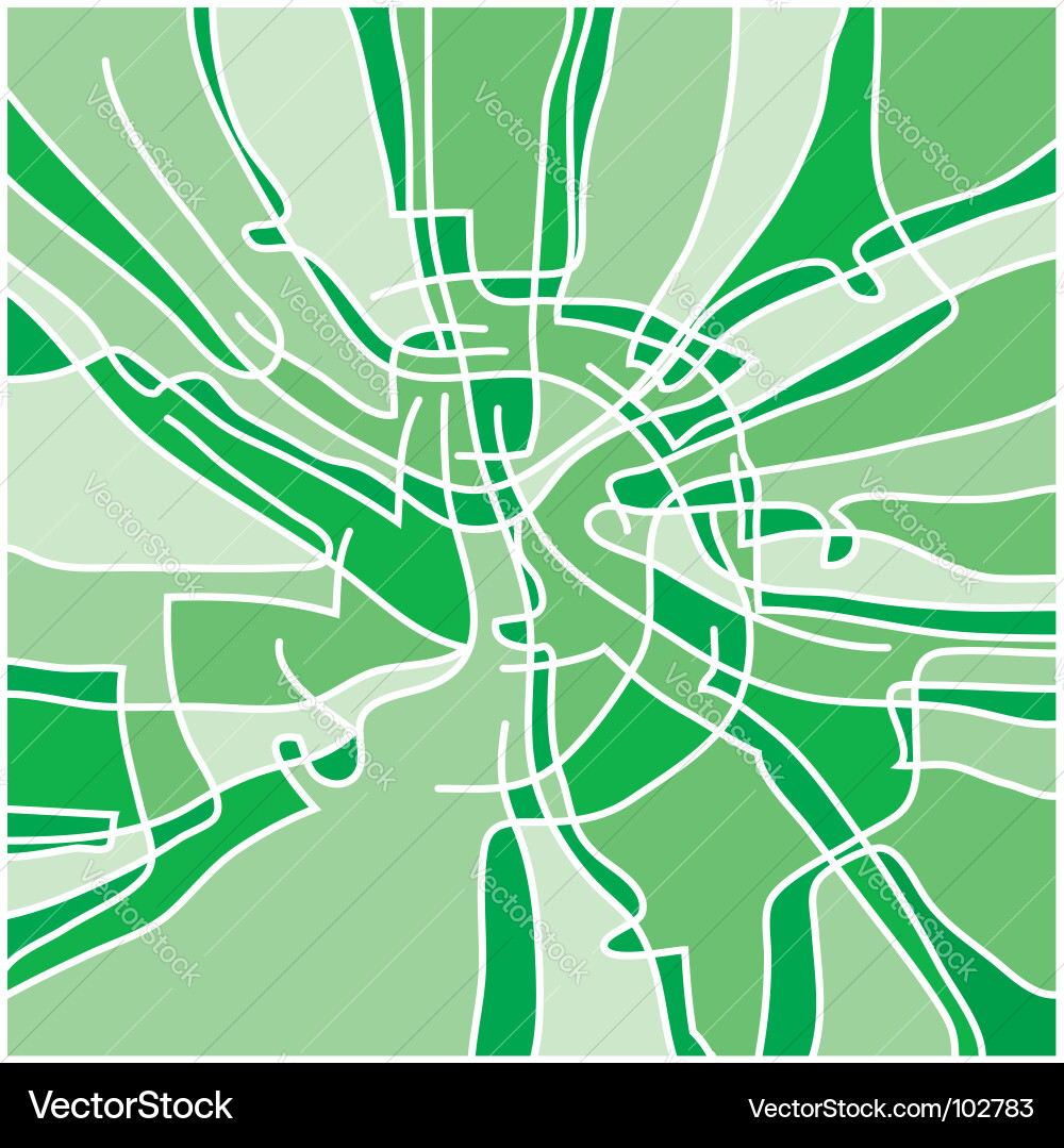 Chlorophyll structure Vector Image