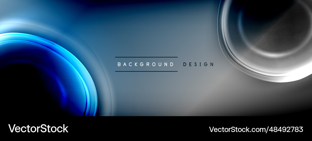 Circles lines and bubbles on bright glowing effect Circles lines and bubbles on bright glowing effect vector image