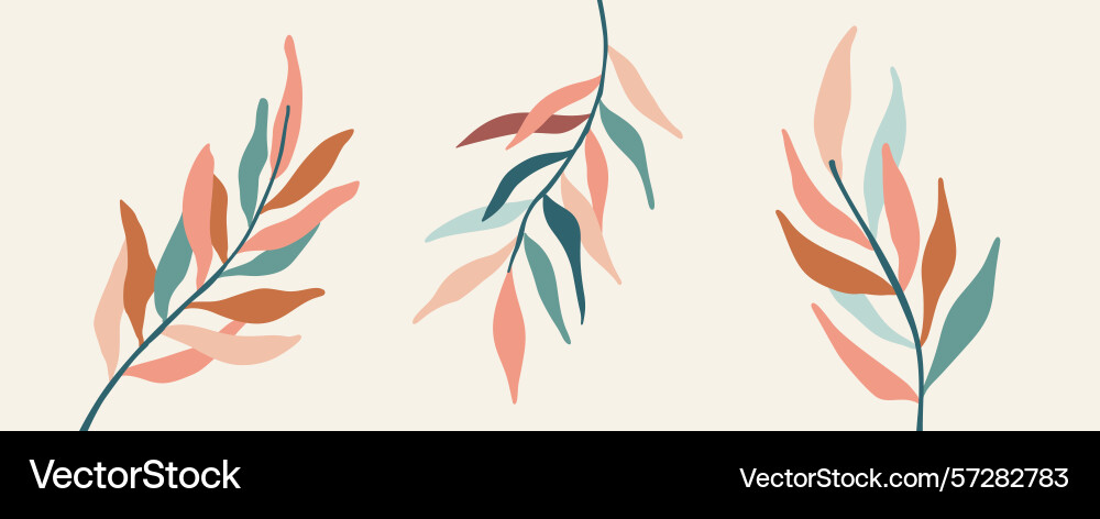 In simple flat style with copy space for text Vector Image