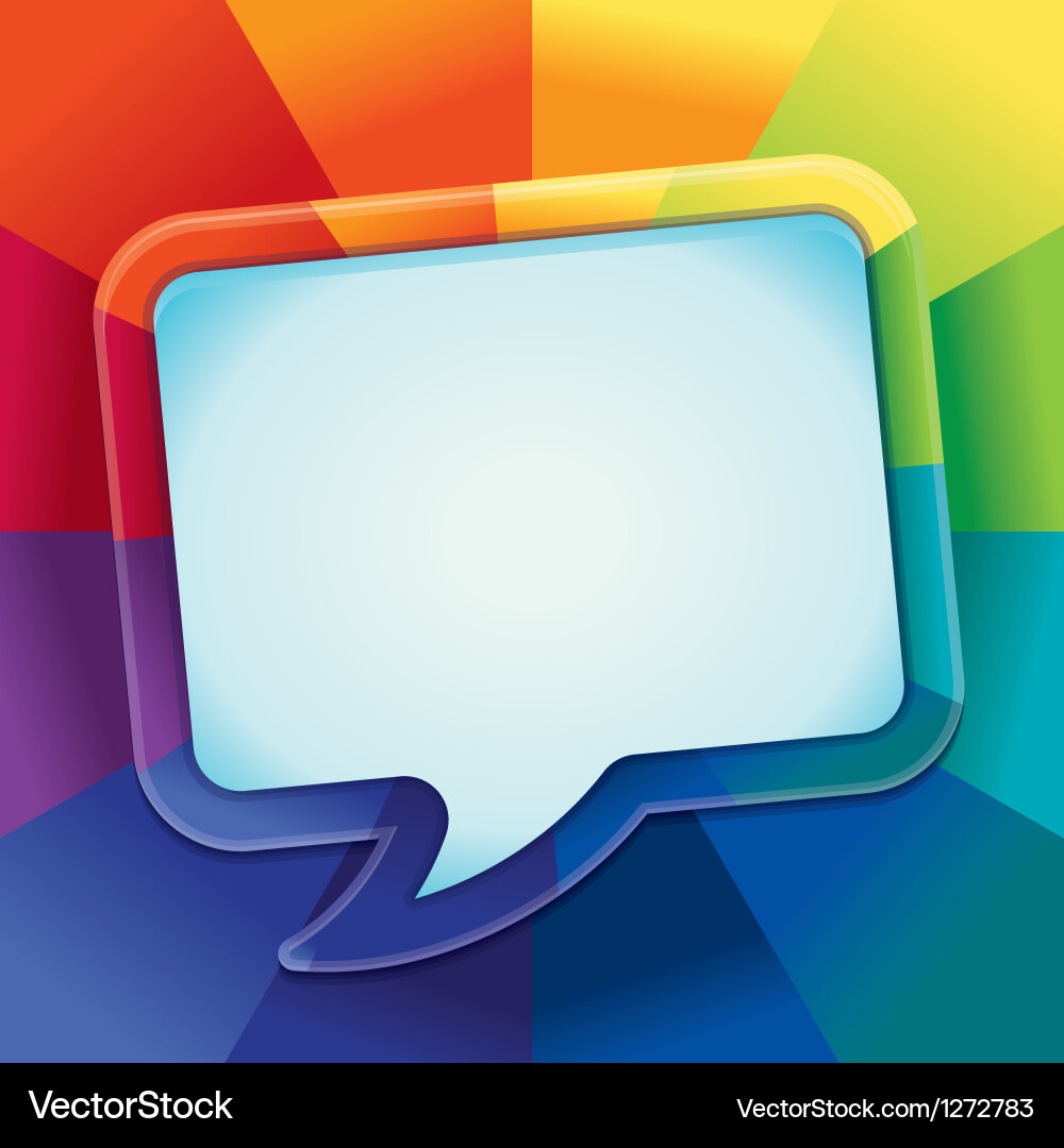 Rainbow Color Splash Background vector image