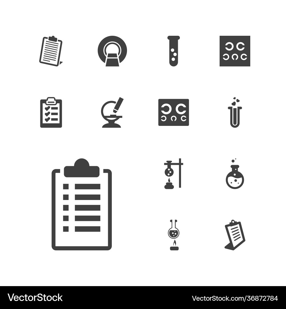 13 test icons (36872784) – Free Vector | VectorStock