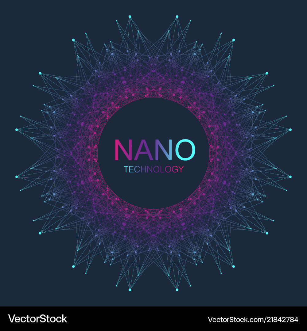 Big data visualization artificial intelligence Big data visualization artificial intelligence vector image