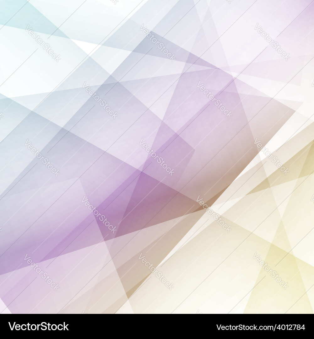 Modern Triangular Abstract Background vector image
