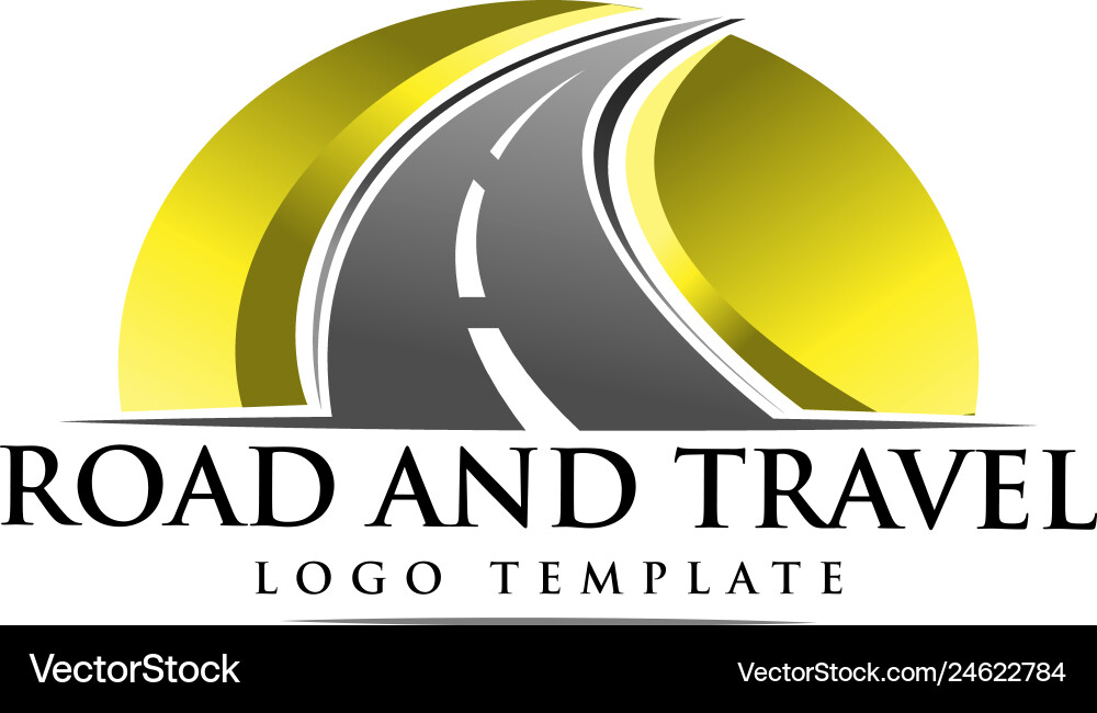 Straßenbau kreatives Logo Straßenbau kreatives Logo vektorbild