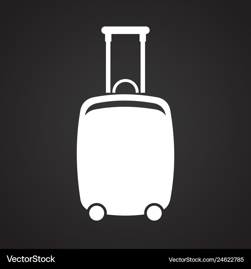Case icon on background for graphic and web design Case icon on background for graphic and web design vector image