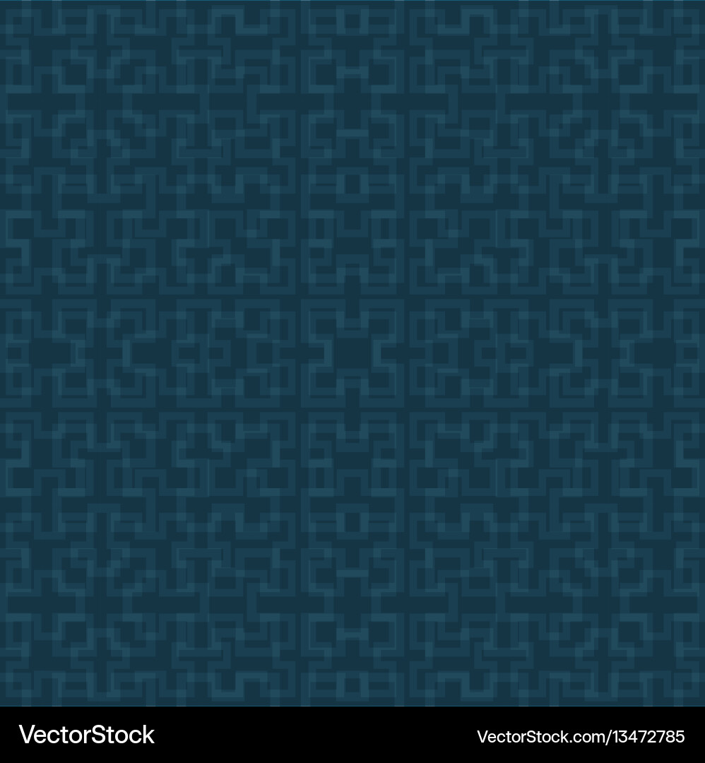 Geometric Squares Pattern vector image