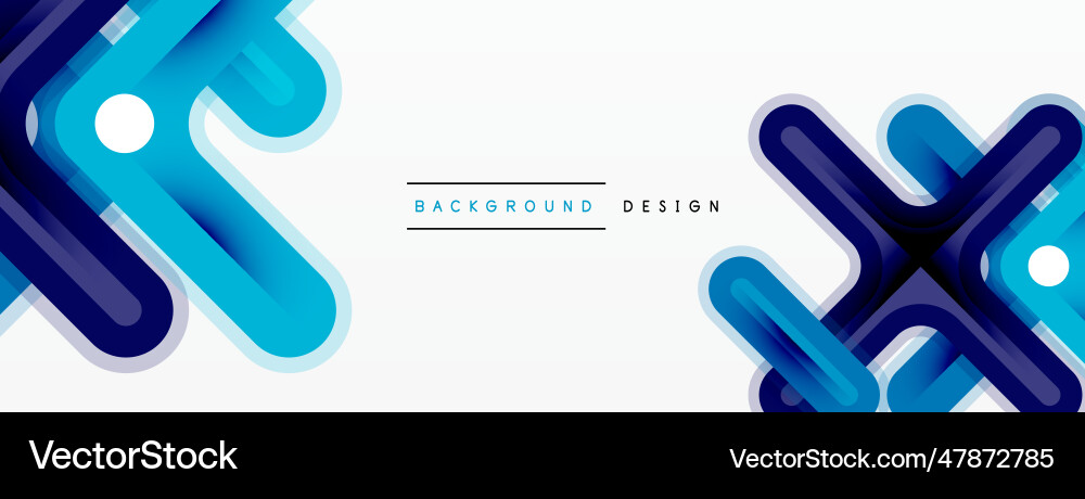 Minimal geometric background cross line design Minimal geometric background cross line design vector image