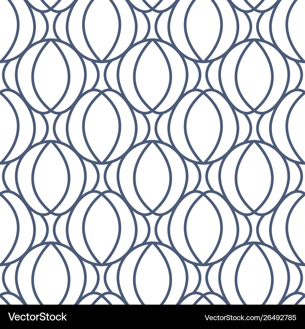 Modern Geometric Pattern Tile vector image