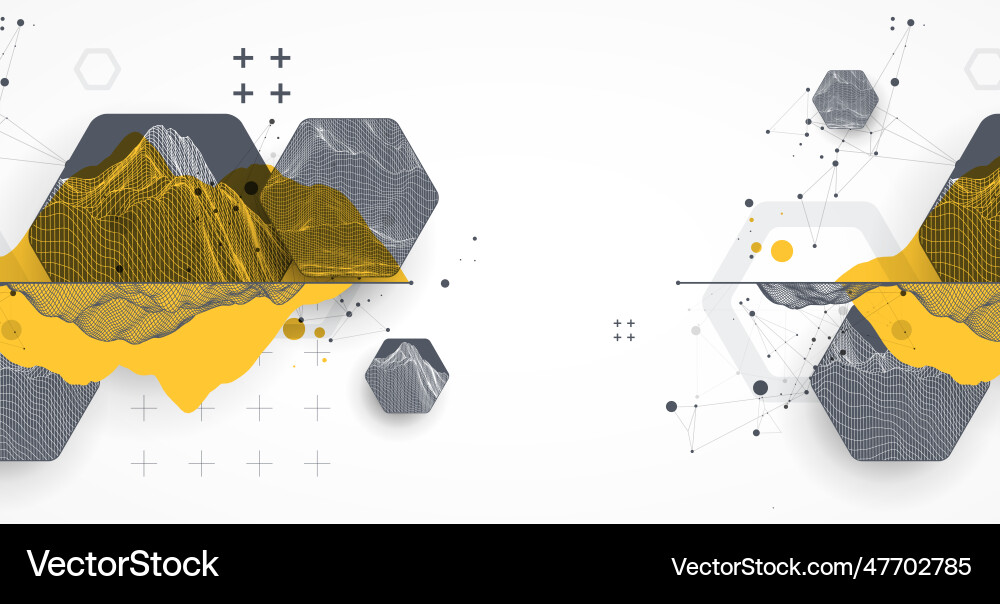 Modern science technology abstract background Modern science technology abstract background vector image