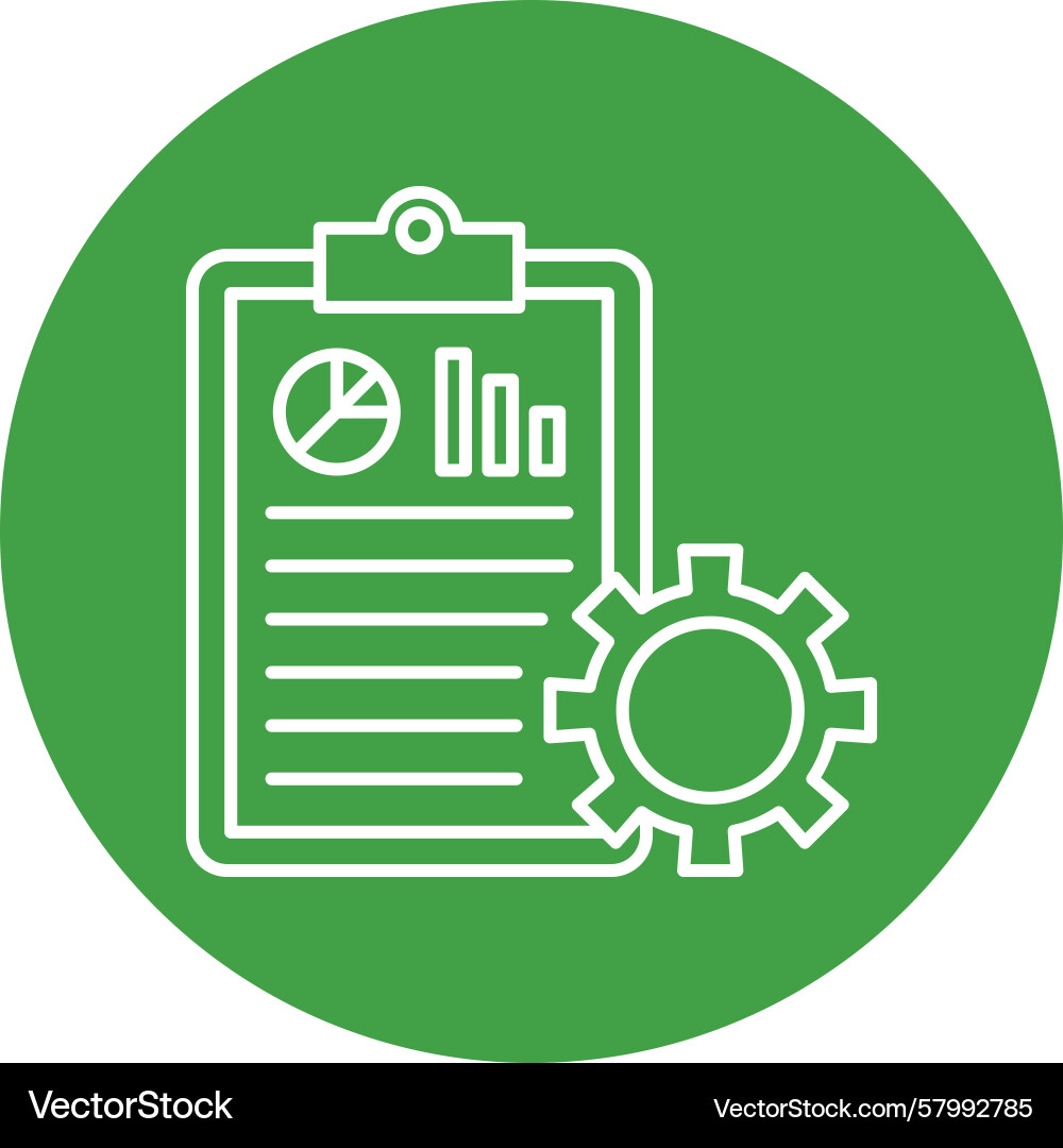 Multi Circle Project Icons Vector Image