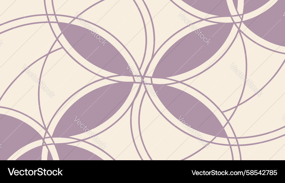 Serene Circular Bloom Pattern Vector Image