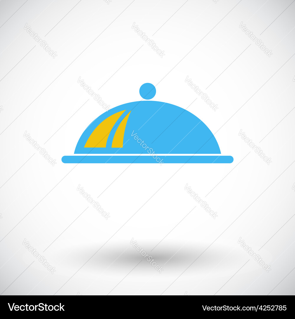 Tray icon Royalty Free Vector Image - VectorStock