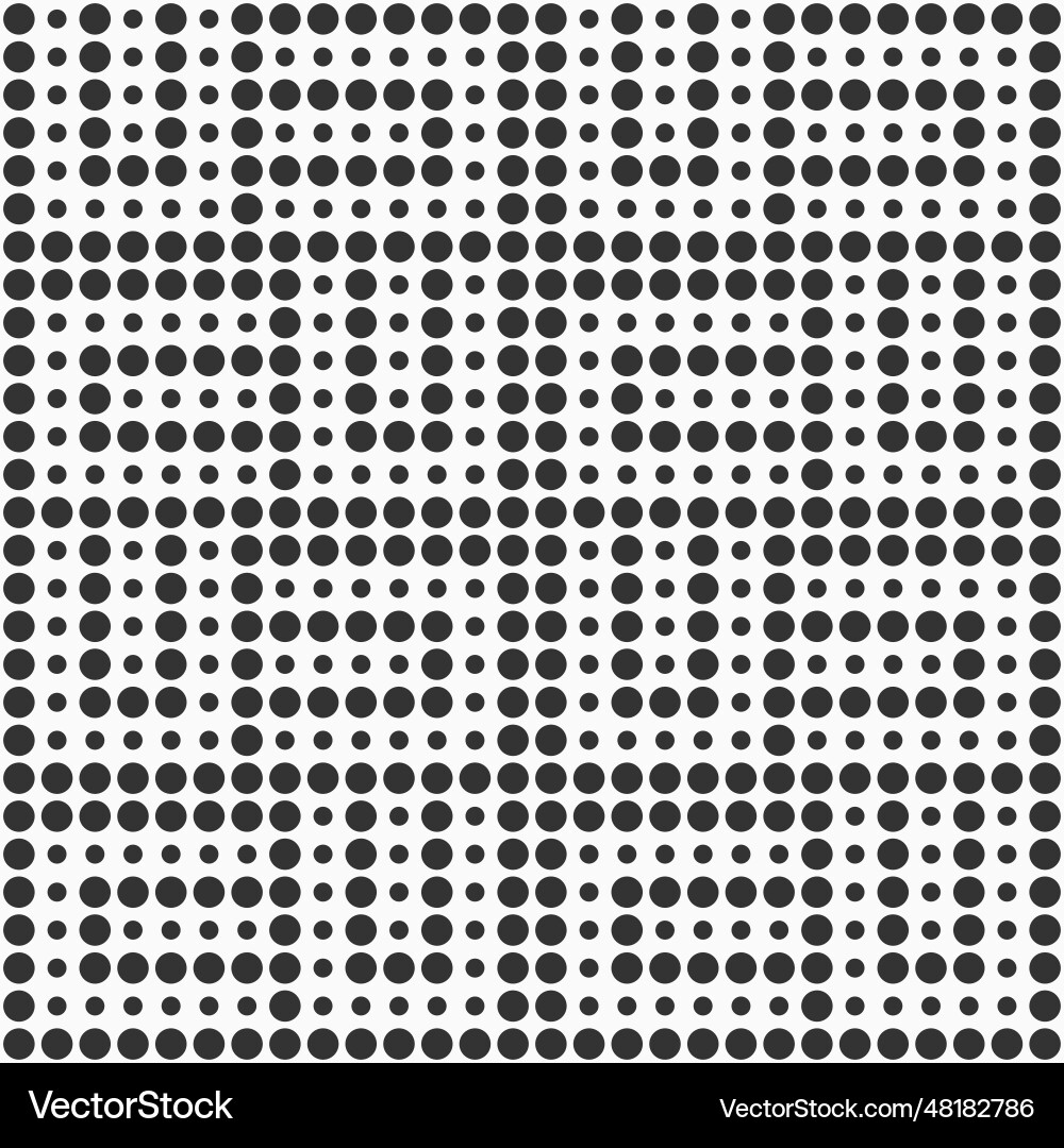Abstract grid halftone seamless pattern black Abstract grid halftone seamless pattern black Vector Image