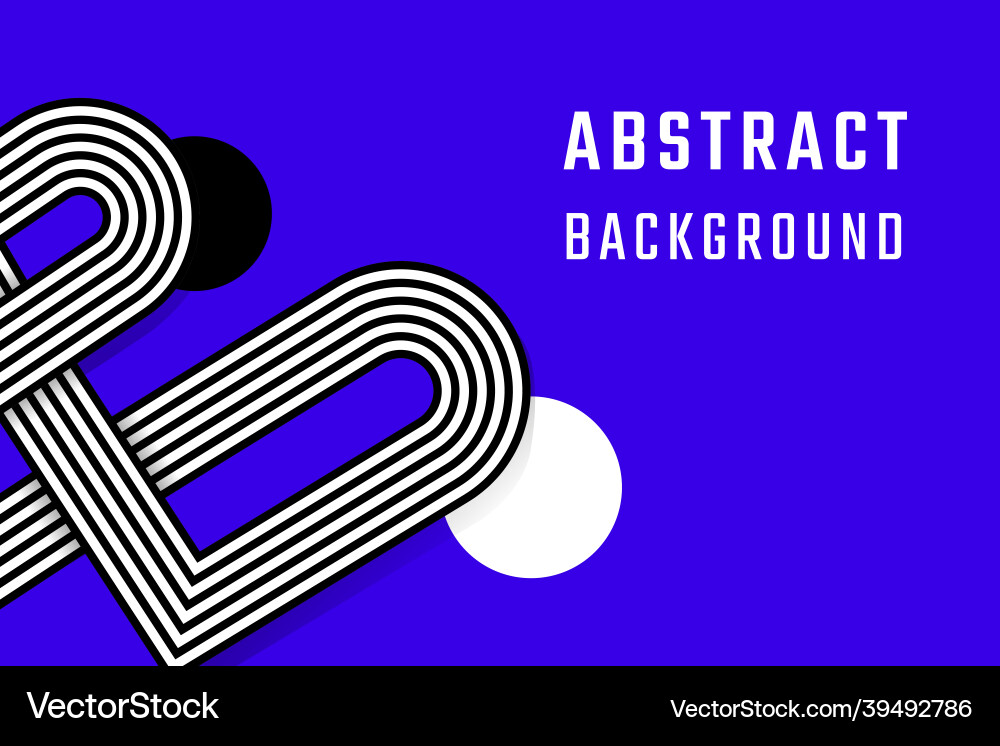 Retro patterned background vector image
