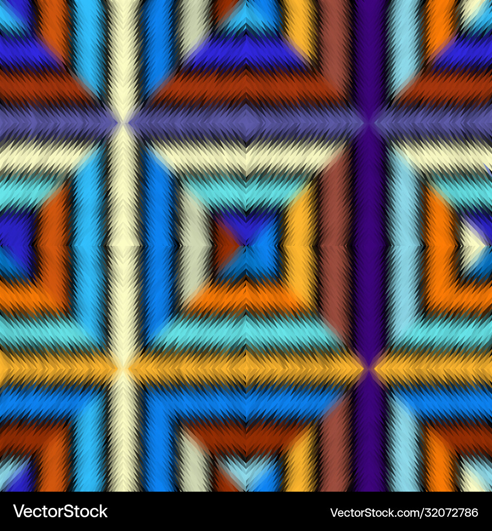 Seamless pattern background a triangles Seamless pattern background a triangles vector image