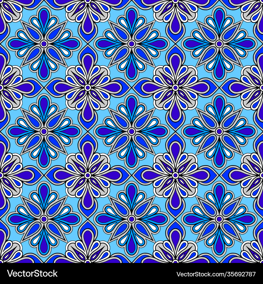 Abstract patterns cross doodles color Abstract patterns cross doodles color vector image
