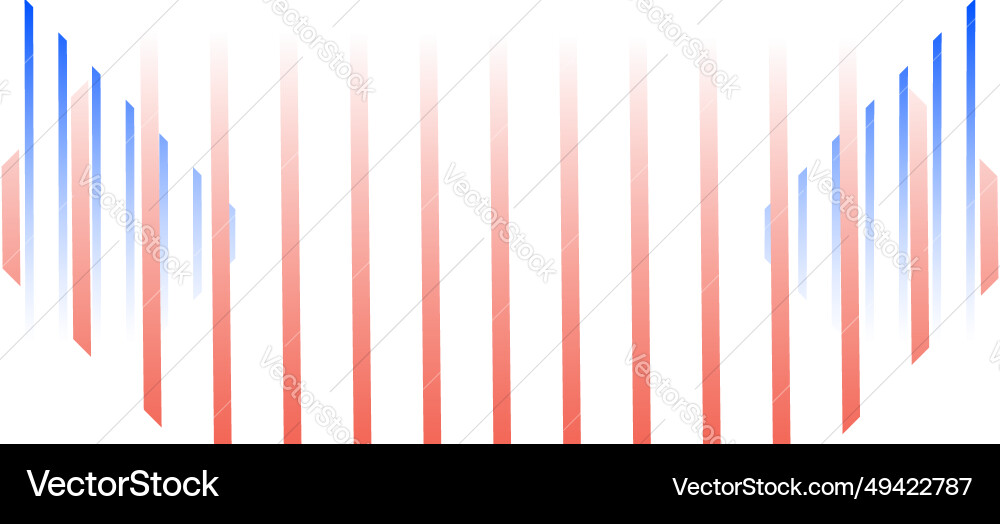 Abstract vertical line pattern white background vector image