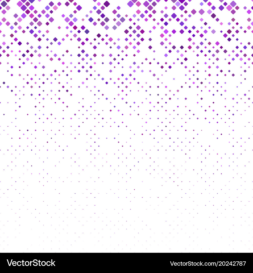 Geometric rounded square pattern background vector image